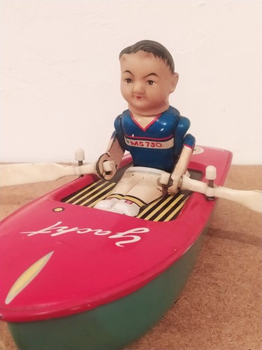 Jouet mecanique rameur - jouet,