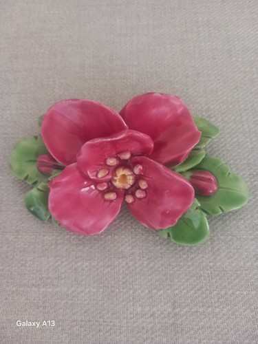 Fleur barbotine masse - fleur,