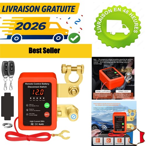 Coupe circuit batterie v - batterie,