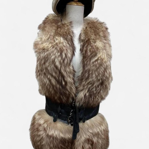 Gilet motard cuir - en,