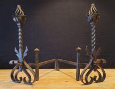 paire de chenets ANCIENS  en