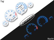 Tableau de bord/compteur de vitesse Plasma el-dash EL Opel Corsa B Tigra 0-200 k