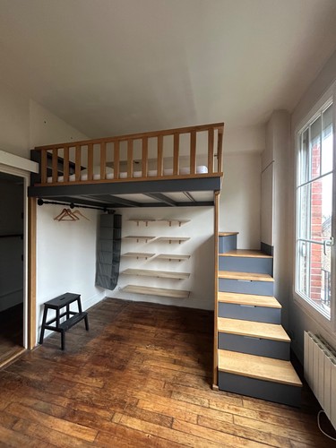Lit double mezzanine - , fait