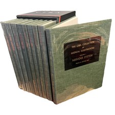CIBA Collection Of Medical Illustrations Set Of 9 Display Case Frank H Netter MD