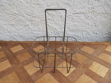 ancien panier à bouteilles,six compartiments