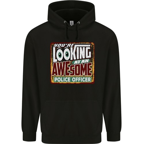 Homme hoodie police officer - homme,