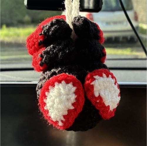 Suspension décorative crochet