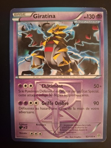 Giratina holo 135 tempête - holo,