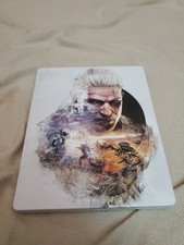 The Witcher 3 Wild Hunt Steelbook - Xbox One + Map & Soundtrack