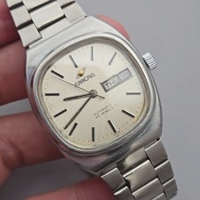 Vintage ENICAR Ocean Pearl men's automatic watch AR-2168 25Jewels swiss 1970s