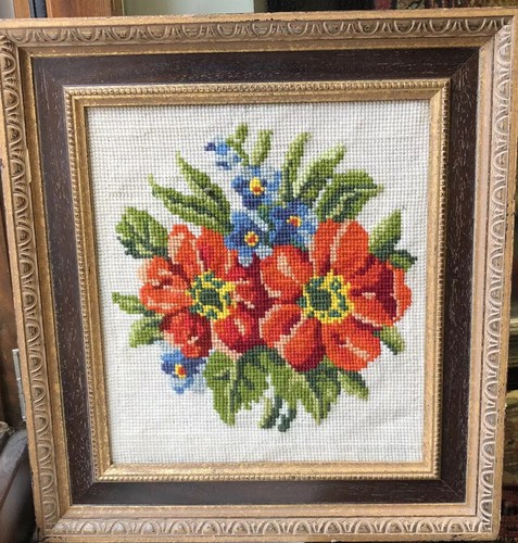 Tableau 34x30cm tapisserie - 34x30cm,