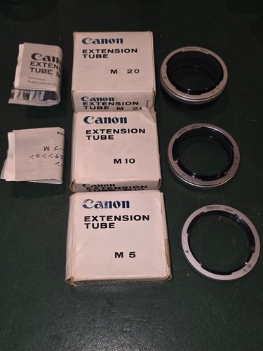 Lot bagues allonges canon - lot,