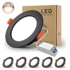 Spot Led Encastrable Noir
