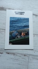 Catalogue / Brochure BMW Serie 3 Cabriolet/ 3 Series Cabriolet 1991