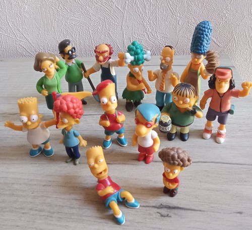 Lot figurine simpson pvc 2009 - lot,