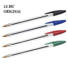 10 Stylos BIC Cristal Original