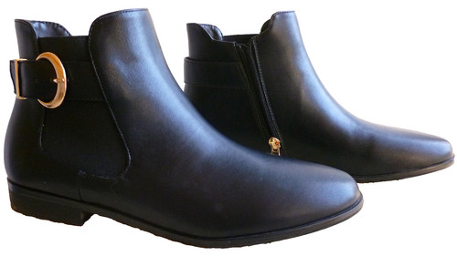 Bottines style cavalière - style, **