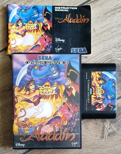 Jeu megadrive aladdin disney - megadrive,