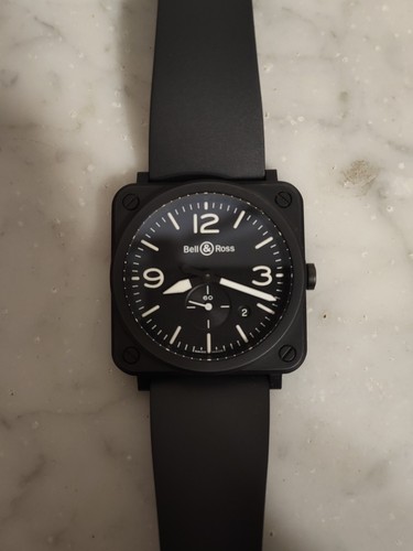 Bell ross brs ceramic - brs, quartz