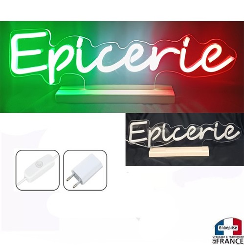 Panneau lumineux néon led - lumineux,