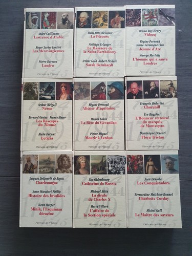 Lot livres les mémoires - de,