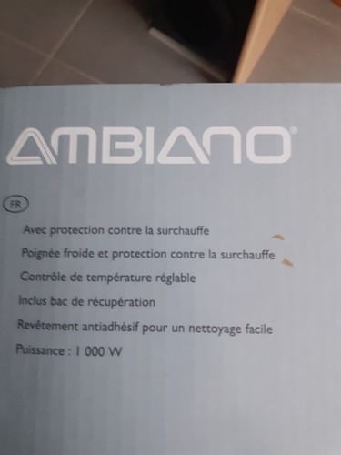 Grille viande ambiano 1000 - grille,
