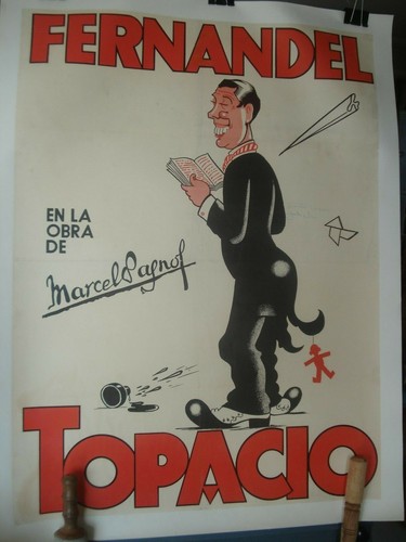 Cinema affiche topaze - topaze,