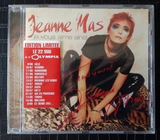CD JEANNE MAS JE VOUS AIME