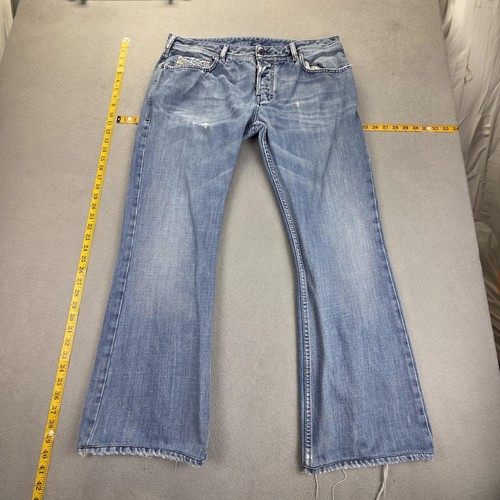 Diesel jeans mens 36x32 blue - diesel,