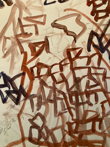 Painting peinture gouache - painting,