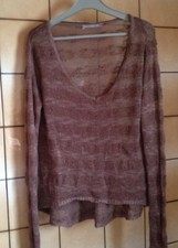 Pull léger tunique asymétrique Blanche Porte T 38-40