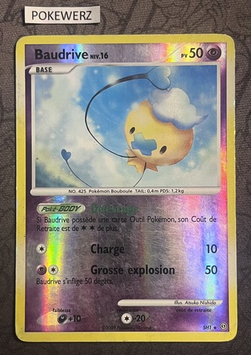 Carte pokémon baudrive sh1 - pokémon,