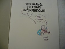 PLANTU dédicace + dessin ds