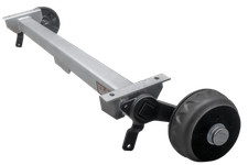 Essieu freiné KNOTT VGB13 pour remorque 1350kg 1400mm 1800mm 5x112