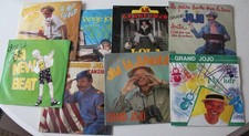 Grand Jojo , zanzibar / il fait chaud / la new beat ect  ,  lot de 8 X 45 tours