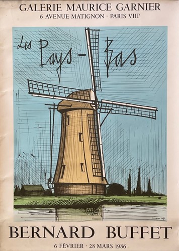 Bernard buffet affiche expo - bernard,