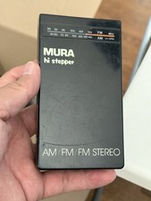 Mura hi stepper Am/Fm Radio Receiver Model- Hi-4 Tested