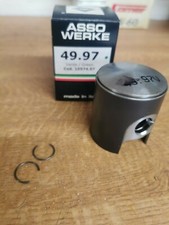 Asso 49.97R 100cc Kart Piston with ring & Cir Clips TM Vortex