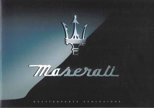 Catalogue brochure maserati - catalogue,