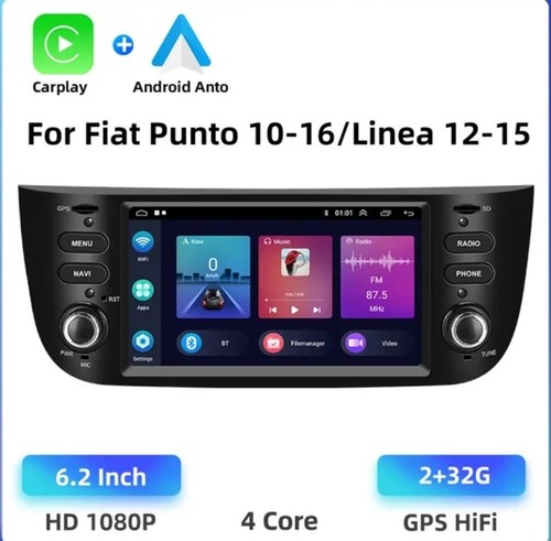 Radio din pour fiat - radio,