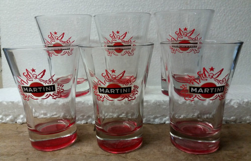 Lot verres apéritif martini - lot,