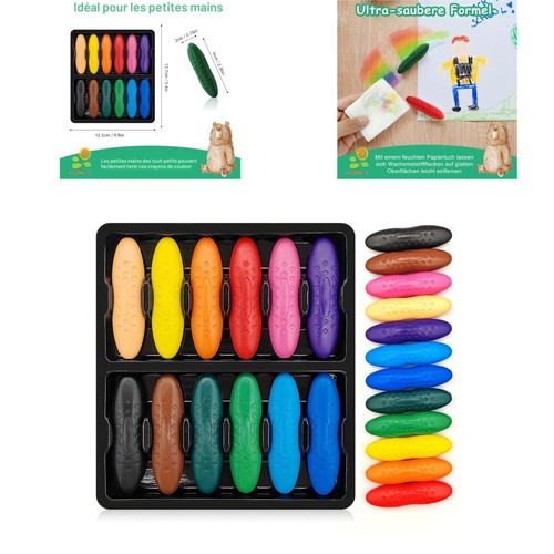 Crayon cire gemtte 12 - gemtte,