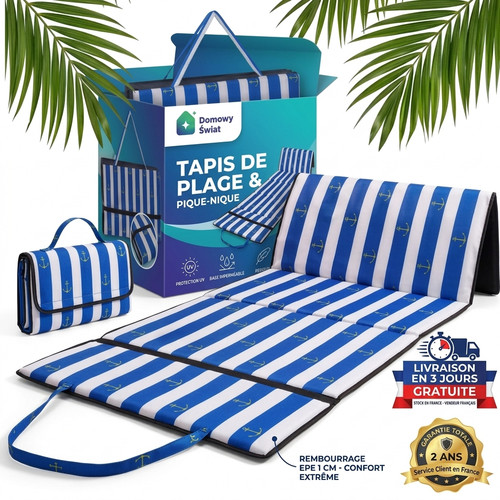 Matelas plage pliable tapis - matelas,