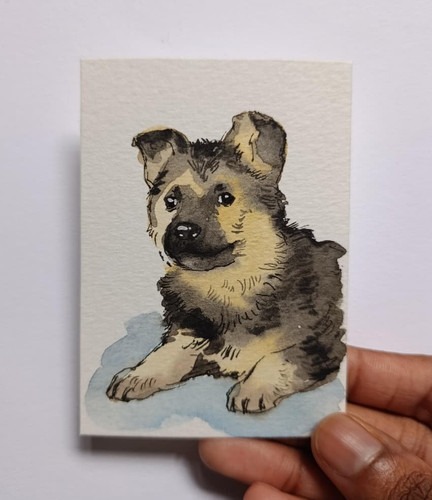 Peinture aquarelle originale