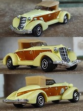 Matchbox 1936 Auburn Speedster 851 Film Indiana Jones Voiture Miniature ~ 1/60