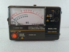 KYORITSU 3166 ANALOGUE INSULATION TESTER 1000V/2000M OHM