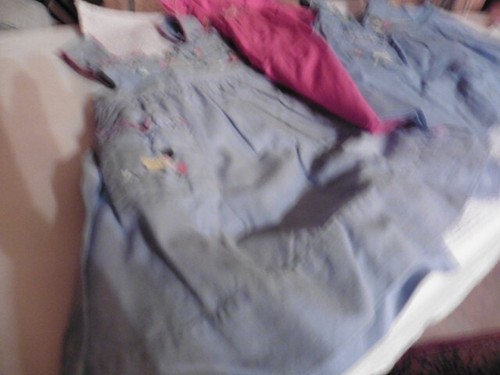 Lot robes tablier - de,