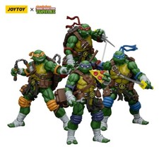 Figurines TMNT Tortues Ninja Raphael, Leonardo, Michelangelo Donatello