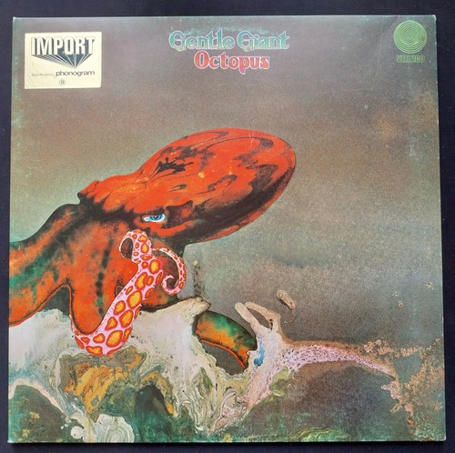 Gentle giant octopus lp 33t - "octopus",