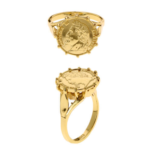 Bague pièce louis - louis, d'or